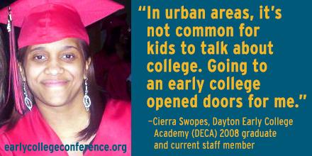 jfftweets's tweet photo. #EarlyCollege creates opportunities! Don’t miss your chance to come to #ecconf2014 http://t.co/sRpDkA0wKu http://t.co/QRnLk0Ci9e