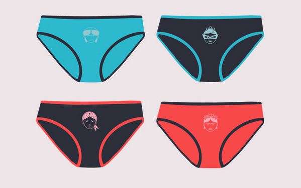 League of Ladies: The Feminist Superheroine Underwear You've Been Missing