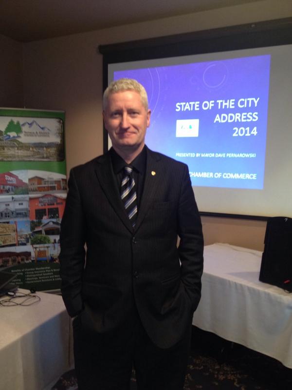 Getting set to deliver my final State of the City Address <a href="/TerraceChamber/">Terrace Chamber</a> luncheon