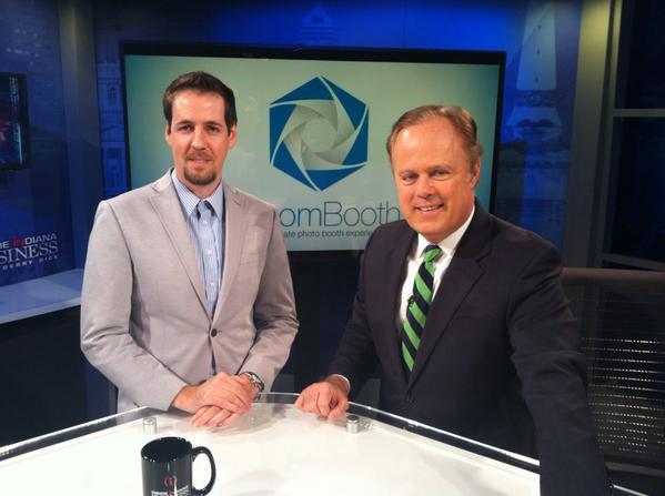 BloomBooth's tweet image. Thank you to @GerryDick and Dr. K for having me on Inside Indiana Business. Our episode airs on wfyi and NBC!