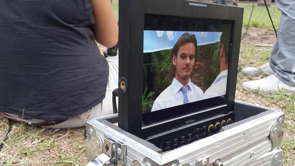 shiraghertner's tweet image. Yesterday with Tzyona Patriot on set. #SetLife #ScriptManager #production #film #filmmaking #themedicinefilm #LGBT