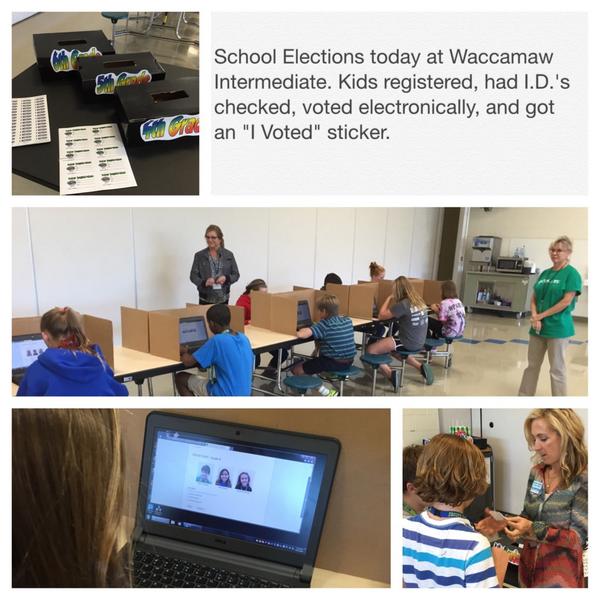 KTech8's tweet photo. GREAT Election Day! All paperless!  @FrechetTECH @freshd85 @ItsThatJenny @Marva_MWC @sjunkins @_AReichert http://t.co/IwsxwMU4D9