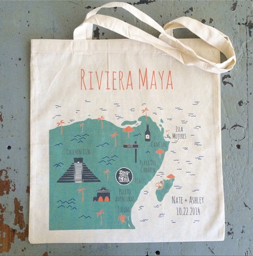wcshop's tweet photo. Adorable tote for your destination wedding in the Riviera Maya? Check! http://t.co/oKMMcs45hV @weddingchicks http://t.co/T4S0rSwMlW