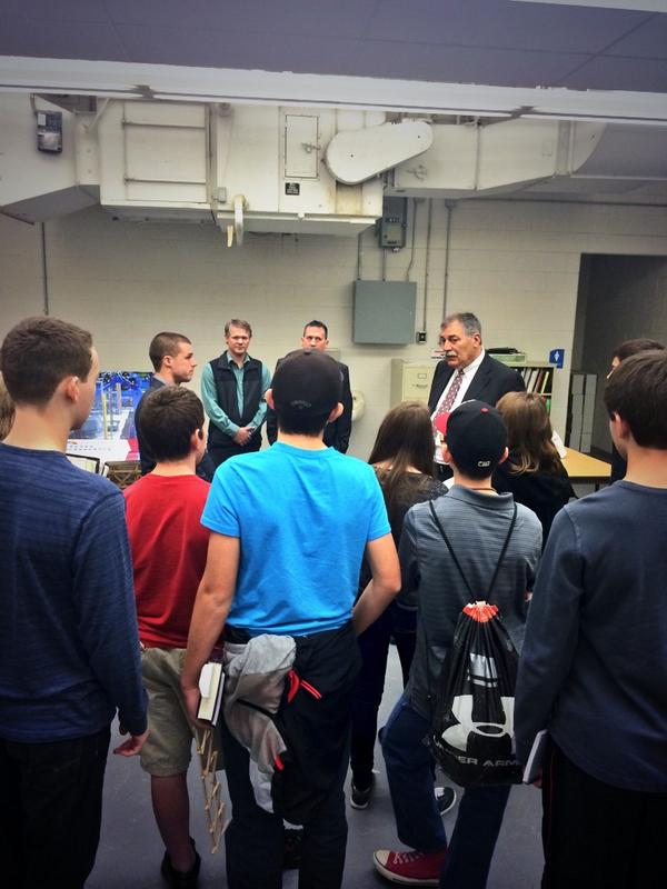 TollesTech's tweet photo. We were honored to host @SuptRichardRoss today for #TollesCCC &amp; RAMTEC &amp; @JAengineers #ohioed http://t.co/oTD1v8Wjuo