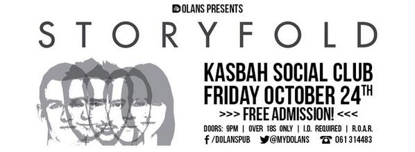 Limerick City <a href="/mydolans/">Dolans Limerick</a> Kasbah club tomrrow night. Buzzing!