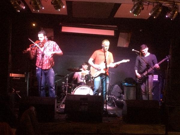 pr0permachines's tweet photo. We came, we saw, we fiddled. Thanks to the hardy souls who came to our show at Pivo tonight, it was fun. Huzzah! http://t.co/JzXk98Ydj9