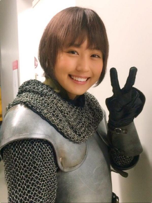 本日いよいよ東京千秋楽❗️ジャンヌ•ダルク役の有村架純さん登場