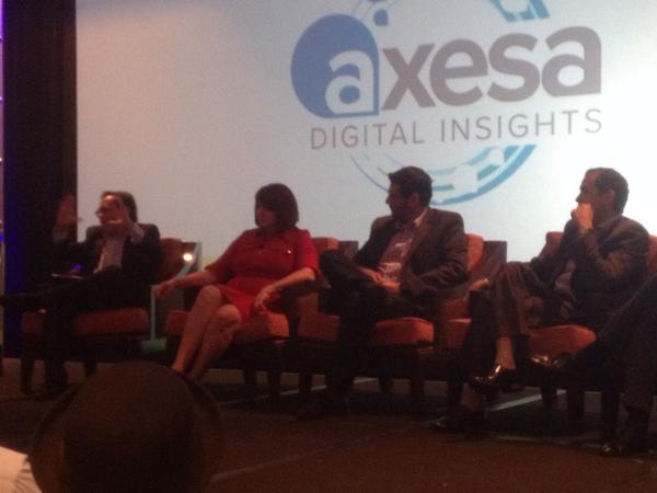 Newsroomcoach's tweet photo. "@carolinesoto: Digital Insights 2014 #axesa #digitalpr @sallyear http://t.co/EFLSJRv6VG"