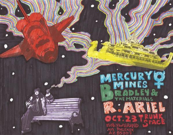 thetrunkspace's tweet photo. Tonight at #trunkspace - #mercurymines #bradleyandthematerials #rariel http://t.co/twCKvnFKvl