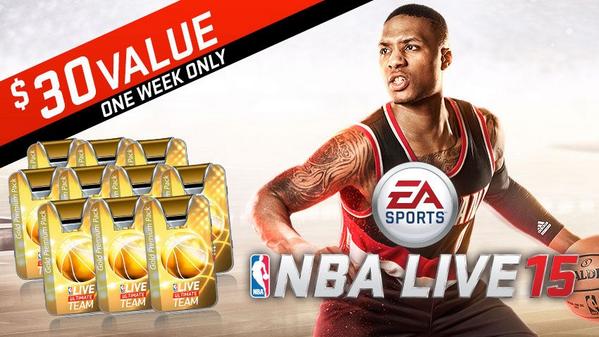 NBA Live 15 ultimate team