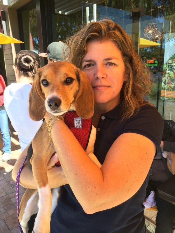HerbGirl108's tweet image. Sunday outing to support @BeagleFreedom. Thanks @VeggieGrill for your support. #VG4BFP