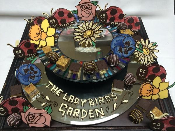 The #LadyBirdsGarden #PetitFours <a href="/NuttersOfficial/">Nutters Restaurant</a> <a href="/JEANNUTTER/">JEAN NUTTER</a>