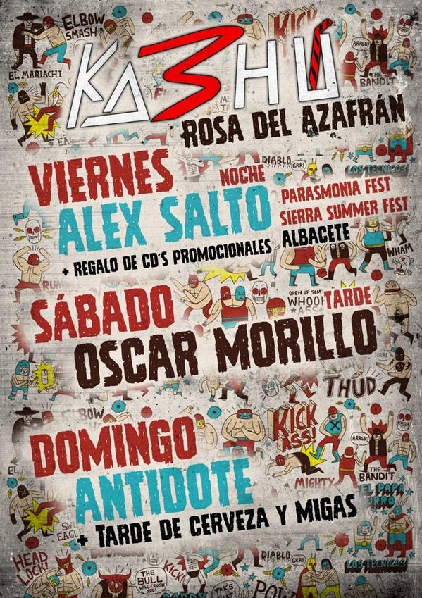 ThereisAntidote's tweet photo. El domingo Antidote en @cafebarkabhu celebrando la rosa del azafrán!! Te lo vas a perder?? http://t.co/Ne1Yatfgoi