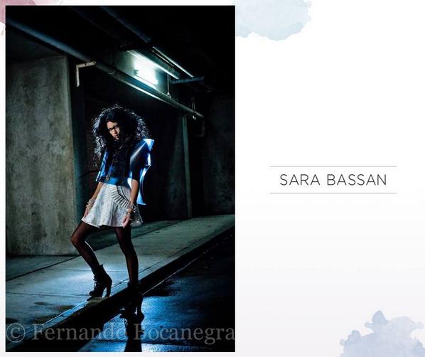 Tiziana Midolo usando una falda de nuestro taller en el shoot para revista hip por Fernando Boca Negra en 2010 #TBT