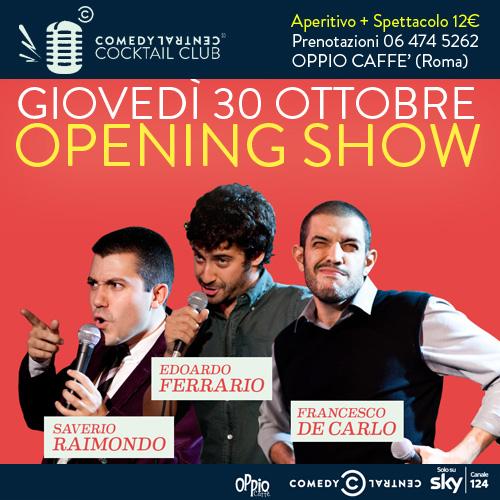 Cocktail Comedy Club on Twitter "Giovedì 30 ottobre OPENING SHOW del
