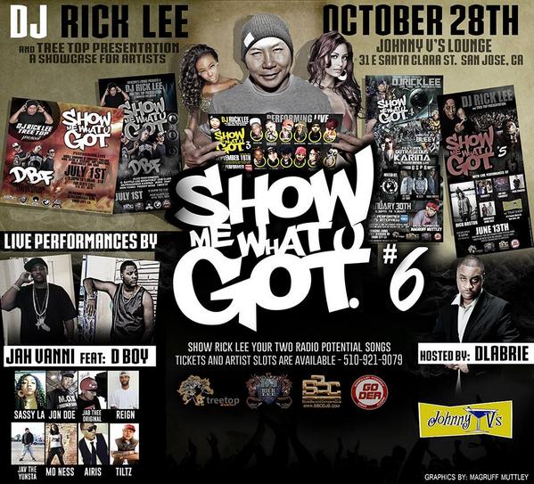RDVpromo's tweet photo. #RonDaVOODOO 10/28 @sbcricklee of #KMEL @BLeeVcali @SeanBlak w @dboythamack1 @JahVaaniMusic @dlavish HOST @DLabrie http://t.co/FcjV2xEwVv