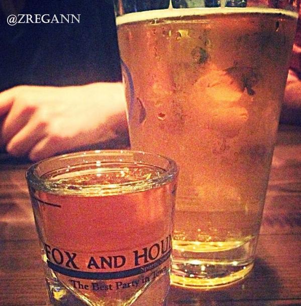 foxhoundkop's tweet photo. What do you start your Thursday night with? A shot? Or a beer? http://t.co/PVPLRimkCr