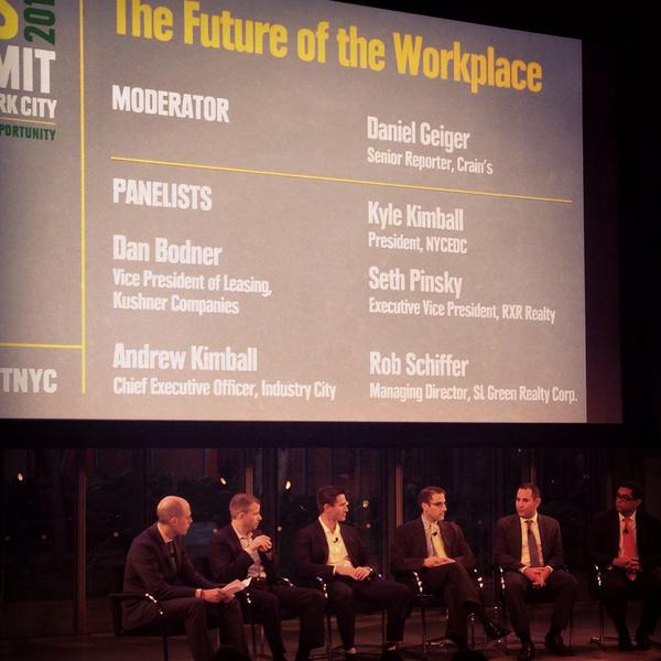 binghamdean's tweet photo. SL Green is supporting the innovation economy in BK with the Gowanus land acquisition announcement @MASNYC #summitnyc http://t.co/Zf1ijr8F3d