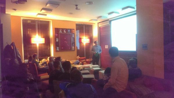 wolynczyk's tweet photo. @CherryPiePy it was good event. And discussion about #tdd and the end was assom http://t.co/VdSLB4fUlc