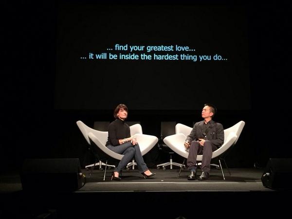 ThamKhaiMeng's tweet photo. If you want to find your greatest love, it will be inside the hardest thing you do. - Regina Dugan, Google #poptech http://t.co/2ThI9aOqCj
