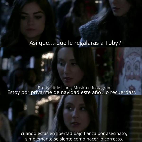 PLLMusicA's tweet photo. #PLLChristmas #PLL #PrettyLittleLiars #LindasMentirosas #Sparia #Aria #Spencer http://t.co/bRWSQbgkRN