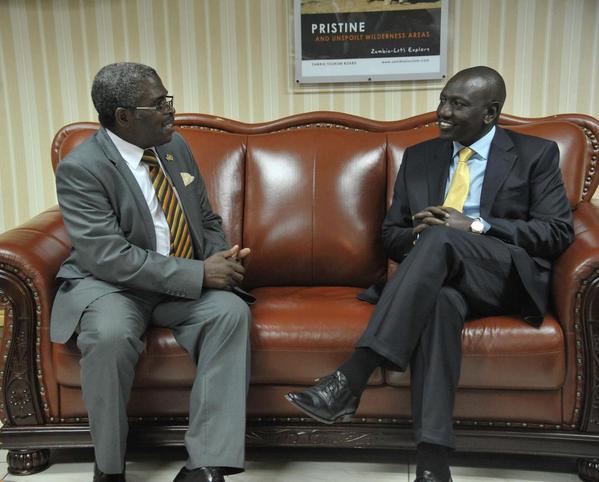 WilliamsRuto's tweet photo. Arrival for Zambia's Golden Jubilee Celebrations. http://t.co/yjoVQ20v2P