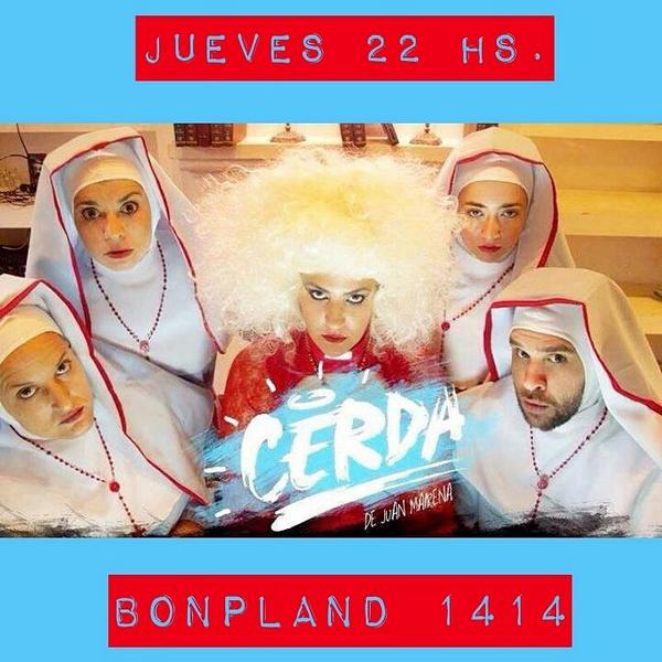 marchgrasso's tweet photo. Hoy @CERDA A las 22hs en Bonpland 1414 Hace tu reserva p entrar al convento.Reservascerda@gmail.com @fermetilli http://t.co/3plRH6rTnH