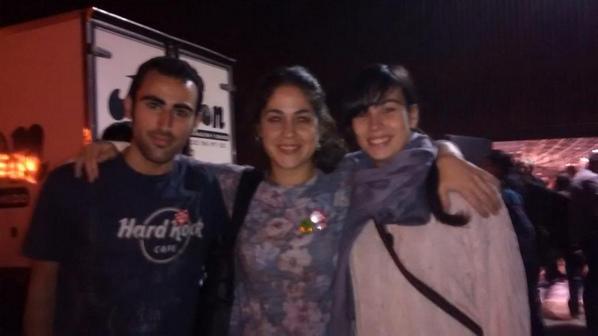 JorgeBusta95's tweet photo. @Angeles_monky y yo con @larahache tras el fantástico acto de #SomosReales en Oviedo http://t.co/FhgI0eyA4G