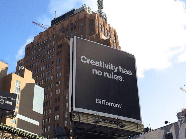 ... Or respect for the status quo #BeCreative