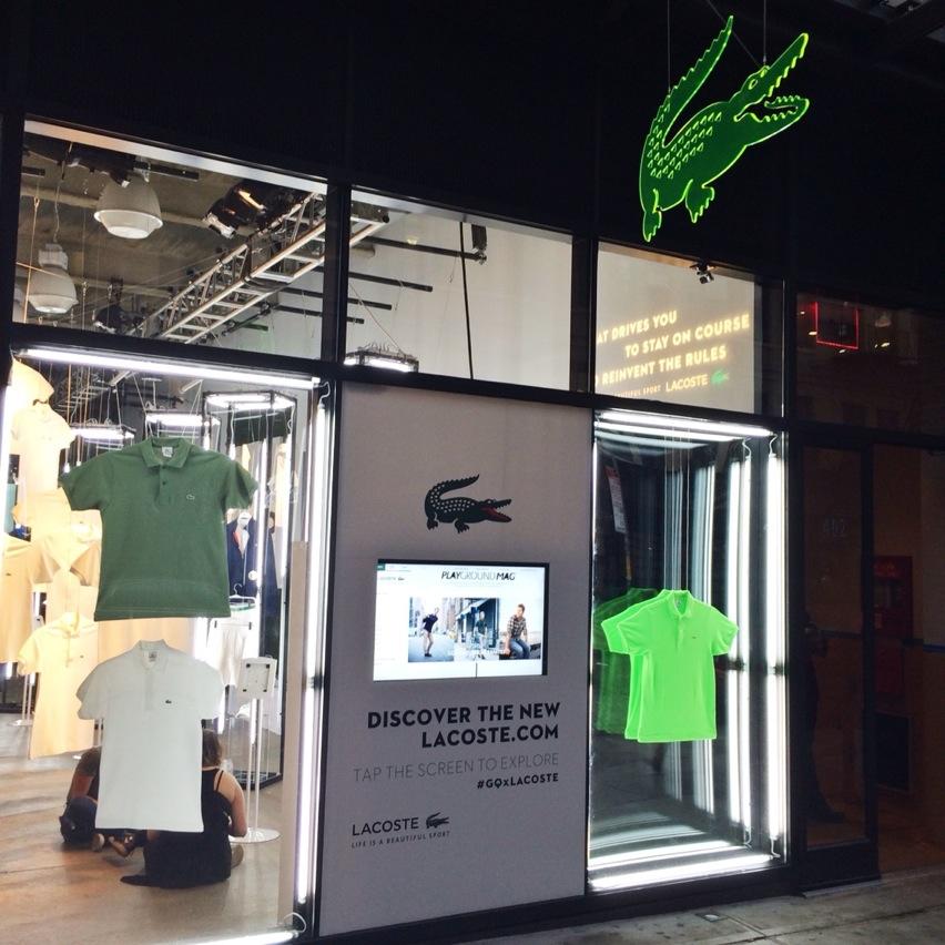 Fellow leje Hårdhed Lacoste on Twitter: "Experience the new http://t.co/unDHngPcUZ at our  #GQxLACOSTE pop up shop in #NYC this weekend http://t.co/TaxLja94PW" /  Twitter