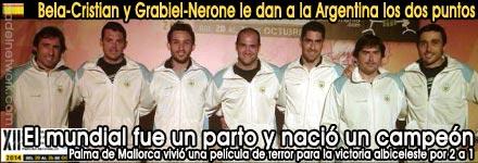 Argentina gana el mundial en Palma de Mallorca derrotando 2-1 a España en una épica definición Padelnetwork.com