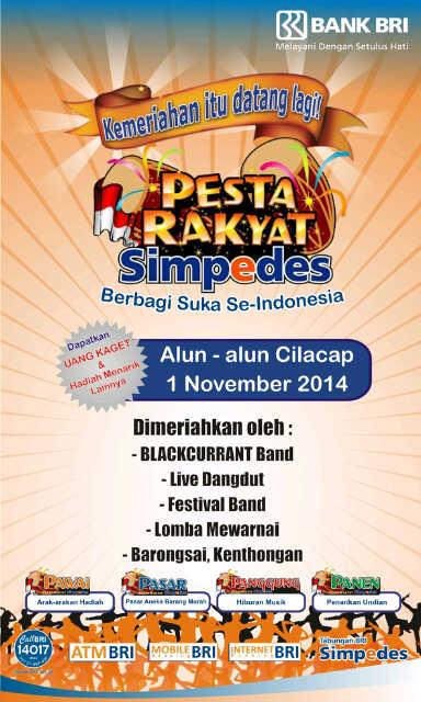 Mari berpesta para rakyat Cilacap. 1/11/14 at alun-alun cilacap. Ada kita kita lho. cc: <a href="/infoclp/">All About Cilacap</a>