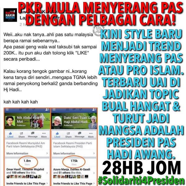d7_Daing's tweet image. #LLLM

"PKR TERDESAK" dengan melagakan @nikabdulaziz dan @abdulhadiawang pula @Ratu_Naga @RameshRaoAKS @Huan2U