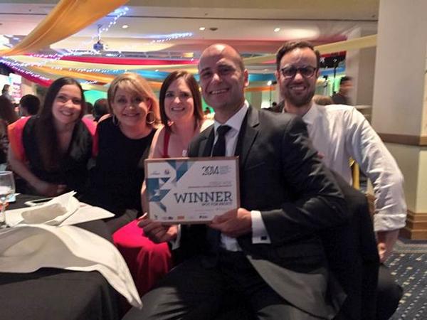 dineforlife's tweet photo. Congratulations @Child_Wise for being the 2014 winner of the Citipower Port Phillip Business Excellence Award for NFP http://t.co/LN51mvgrs6