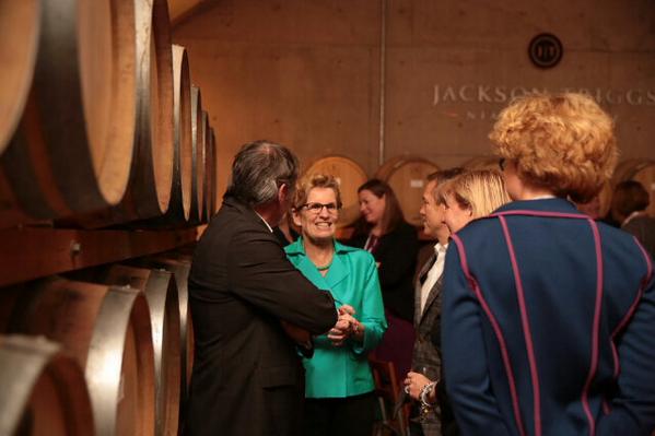 Kathleen_Wynne's tweet photo. Business, community &amp; government leaders are working together at @OES to create jobs &amp; growth. #OES2014 http://t.co/XOcLl1D37i