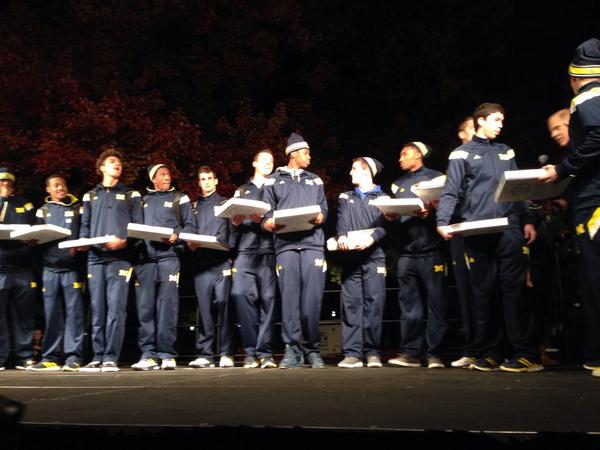.<a href="/MaizeNightMad/">Maize Night Madness</a> was a blast! #GoBlue #StandByBlue