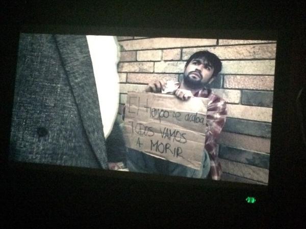 RallyGIFF's tweet photo. "Un trato es un contrato" @GoesAndRuns @FrancesGuillen @Luisrosaless @JORGELEVY en la proyección en @Cinemex Polanco http://t.co/obuqg4LlSC