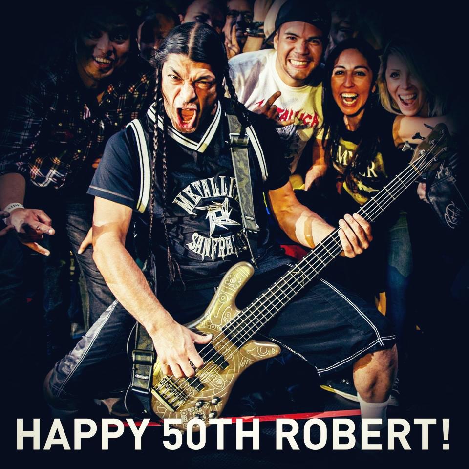 Happy 50th Birthday to s bassist Robert Trujillo youre living legend man !! We miss you in Indonesia 