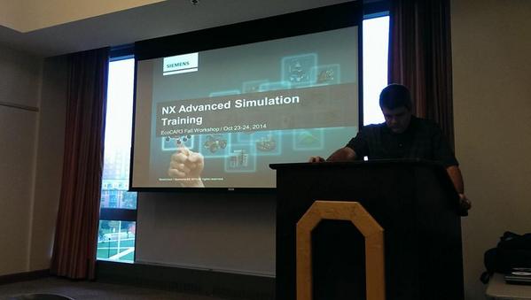 GATechEcoCAR's tweet image. Engineers enjoyed their time!
#EcoCAR3 #FallWorkshop #NX