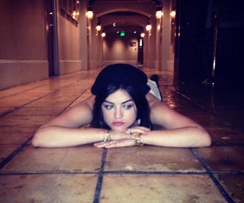 -Aria Lays in the hallway looking at the wall wondering where is everyone- #OpenRP