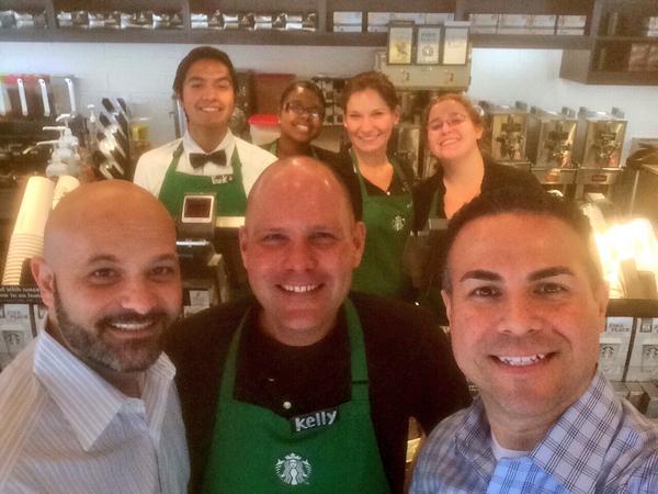 JcastroSB's tweet photo. Having fun with "Two Atlantic" team👍 thank you for all your hard work☕️ @JcastroSB @meckensb #tobeapartner http://t.co/oNufcXS30x
