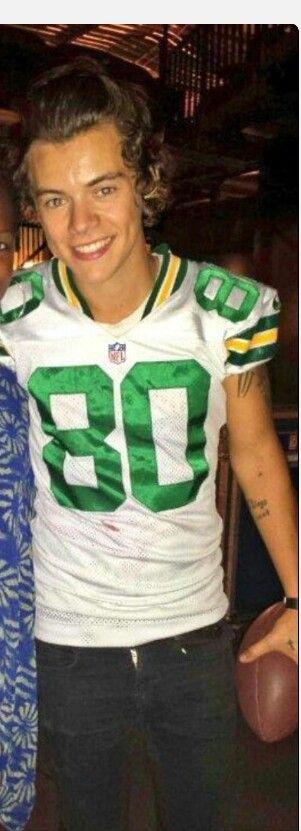 harry styles packers jersey