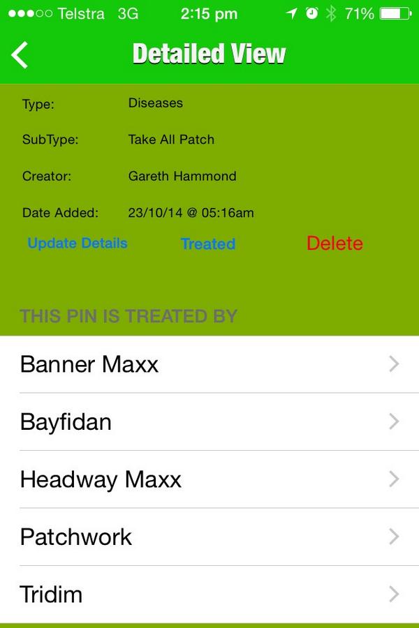 GarethTurf's tweet image. 1st time dealing with #TakeAllPatch Lucky enough to conduct some trials. @TurfProApp was handy for registered options