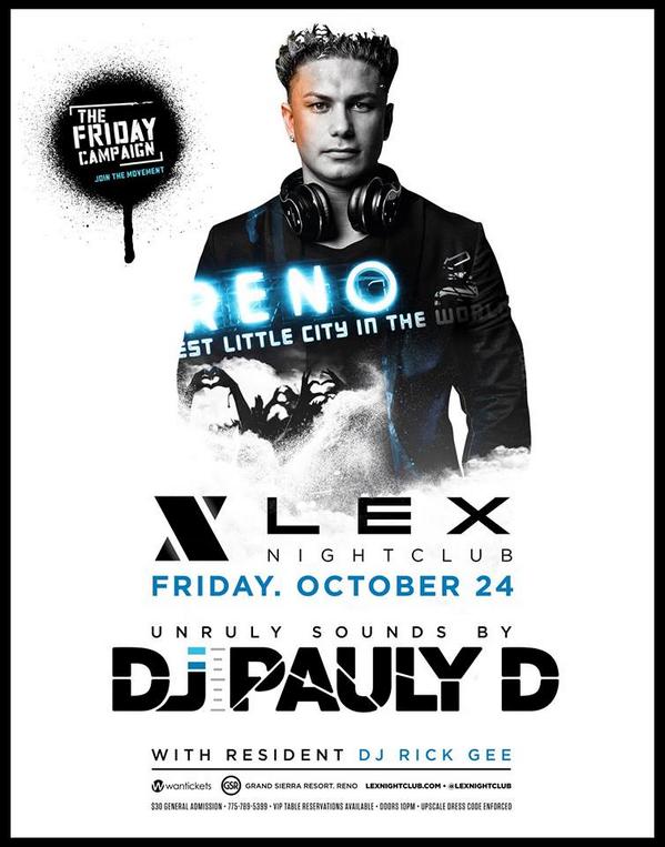 NoelJessyca's tweet photo. “@grandsierra: @DJPaulyD will set the fists pumping tomorrow night at @LexNightclub http://t.co/ONroCzCljg” @jkrucial07