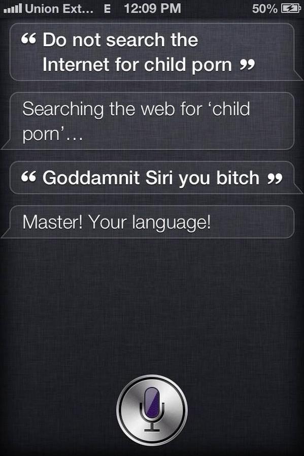 ItsJust_Wright's tweet image. @midnight I told Siri NOT to search the Internet for child porn....this happened. Suggestions? #RaysHell