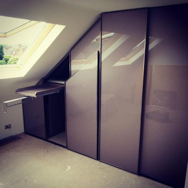 Kleiderhaus Ltd On Twitter Fitted Sloping Ceiling Wardrobe With