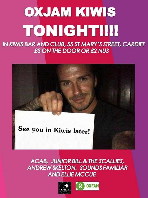 Print4Events's tweet photo. Have you got your ticket for tonight?
David has! #oxjamkiwis  #davidbeckham 
http://t.co/26dZfsspMu @cardiffstudents http://t.co/ReAnHNkx09