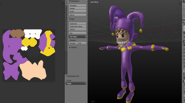 snowconesolid's tweet photo. Texturing process. Im really liking how this character is turning out. #gamedev #indiedev #b3d http://t.co/7CHTeIf9mY