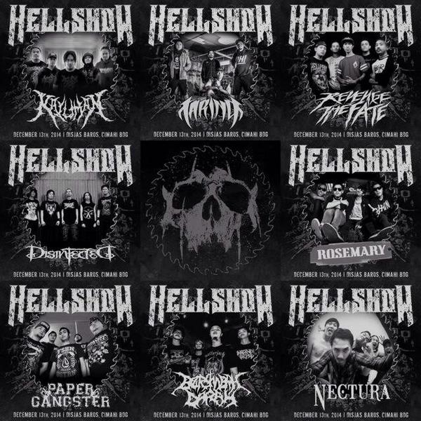 Mau band klian tmpil brsama mreka di <a href="/ThisIsHellshow/">Hellshow Festival</a> ?Ayo krimkan cd demo band klian ad 1slot yg msh trsedia :)