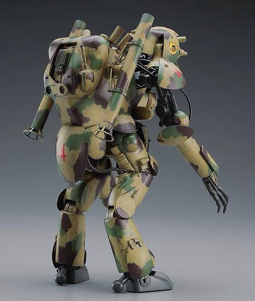 SF3D_Mak's tweet photo. グローサーフント:兵器の無人化を推し進めるシュトラール軍が対傭兵軍装甲スーツ用として運用。PKAより二廻りほど大きく、左アームにはロングレンジ化されたエクサイマーレーザー、背部にパンツァーシュレックを二基装備。名前は大型犬の意。 https://t.co/J2HZP3Cwcz